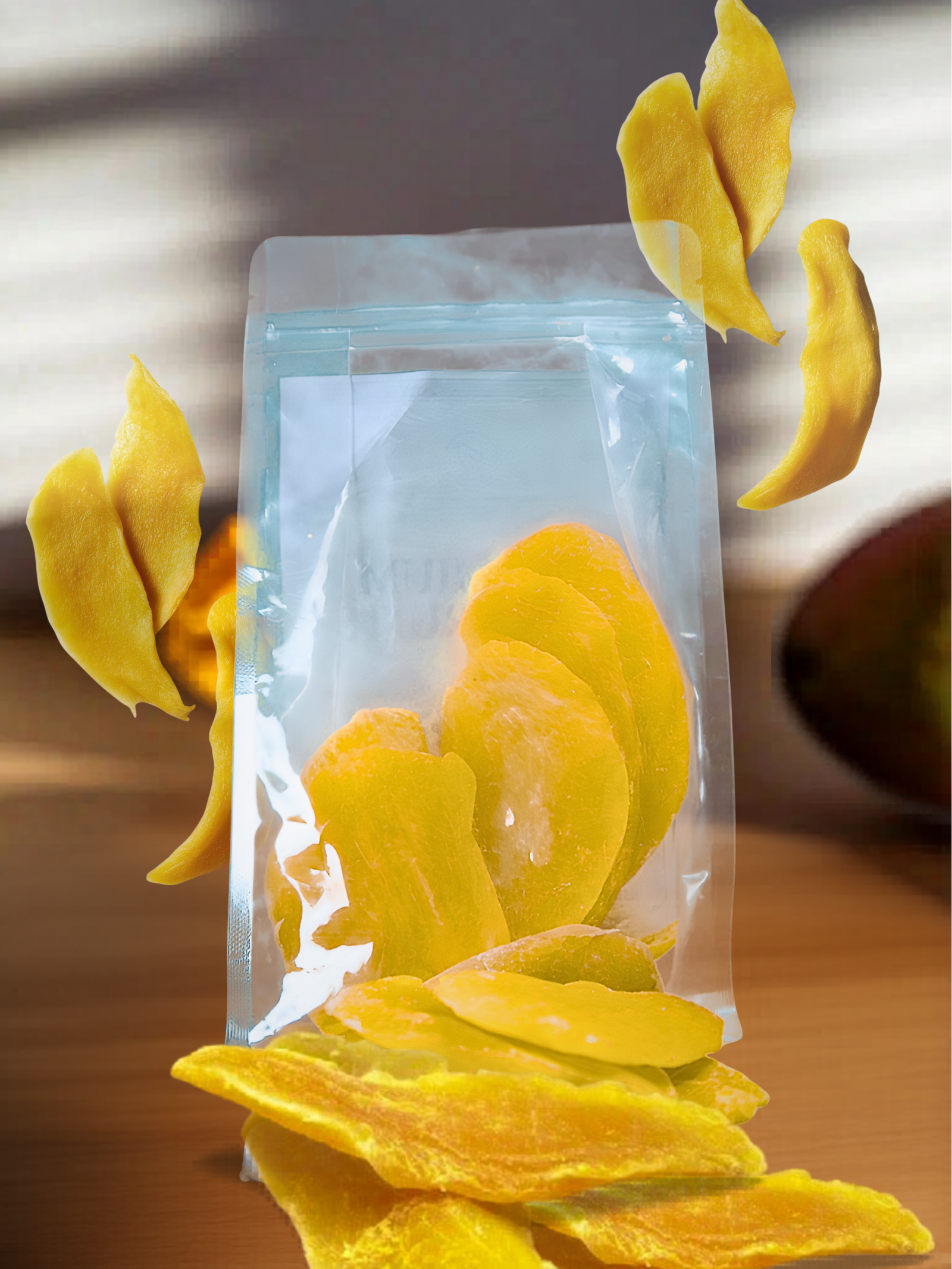 Premium Dried Mango Slices | 100% Natural Fruit Strips | Tangy & Sweet Healthy Snack